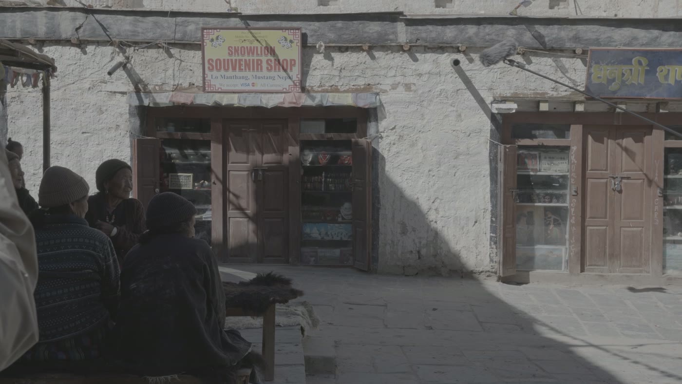Behind the scenes: filming in Lo Manthang, Mustang